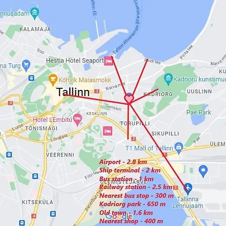 Family Apt, Best Location Apartment Tallinn